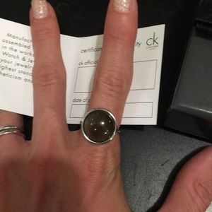Calvin Klein jewelry women’s loop ring size 8